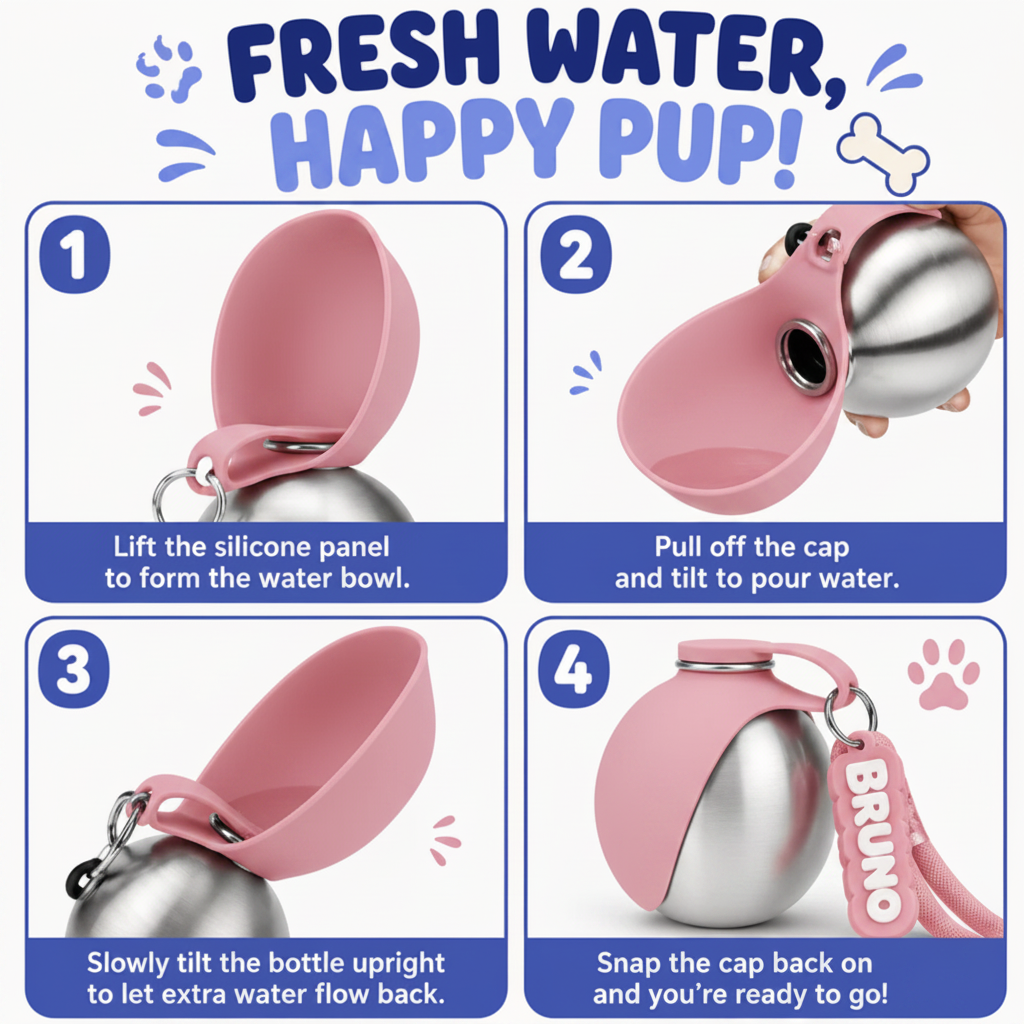 PupSphere Pink Infographic