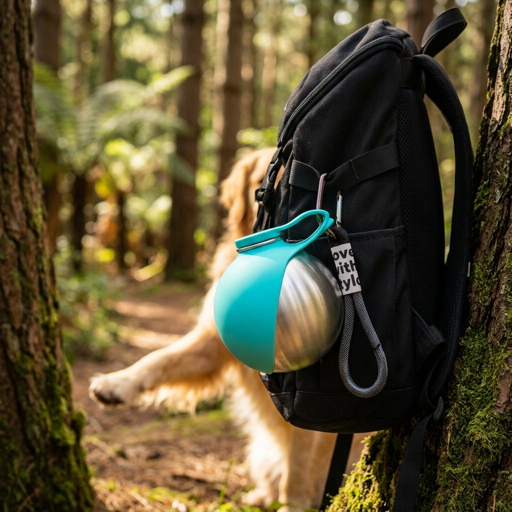 PupSphere™  2-in-1 Dog Water Bottle & Bowl
